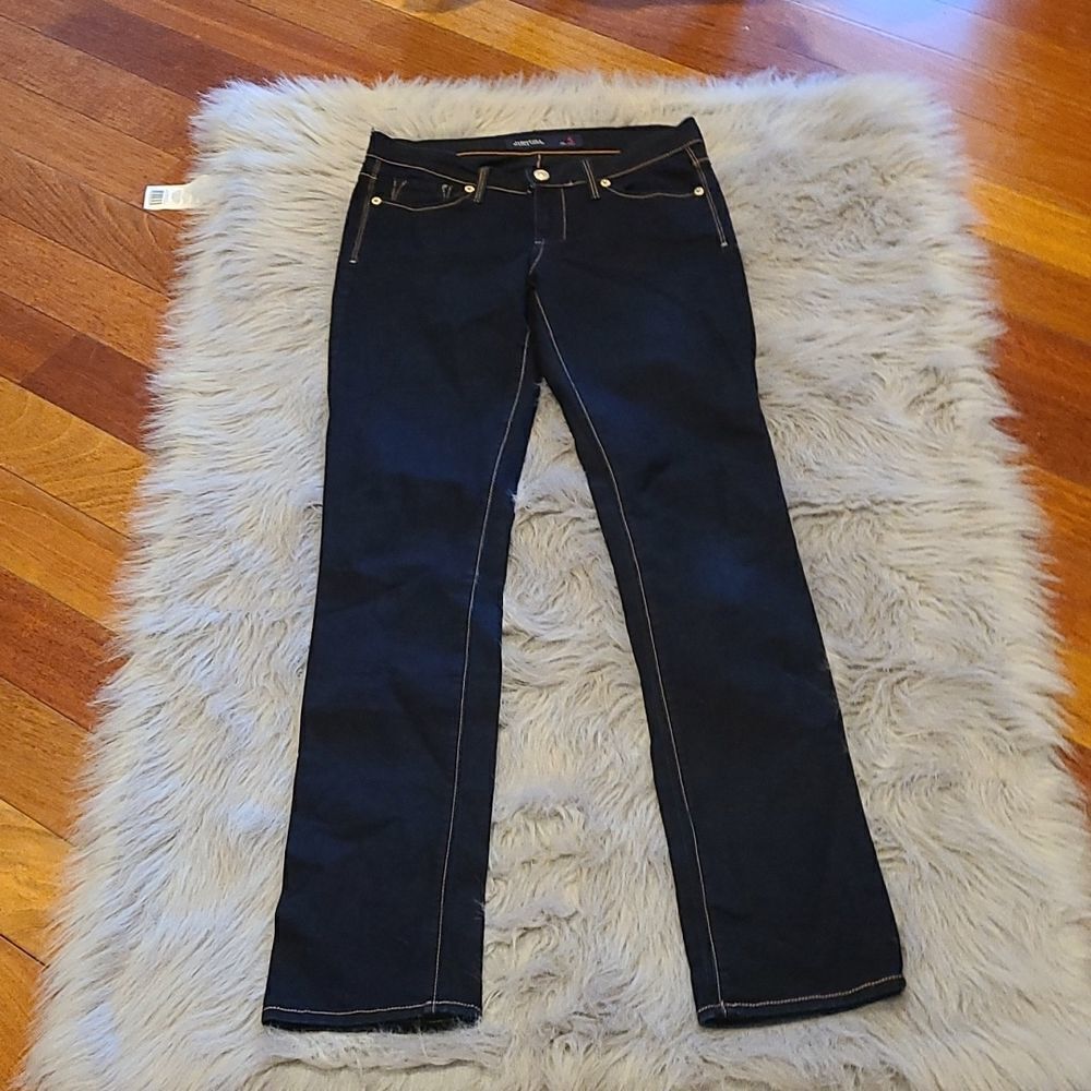 Just‎ USA womens dark wash skinny jeans size 5